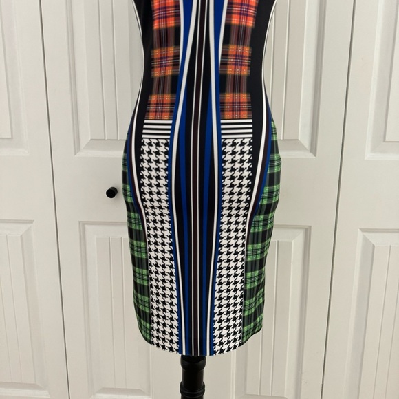CLOVER CANYON Multicolor Dublin Neoprene Dress Size XS - Picture 8 of 16